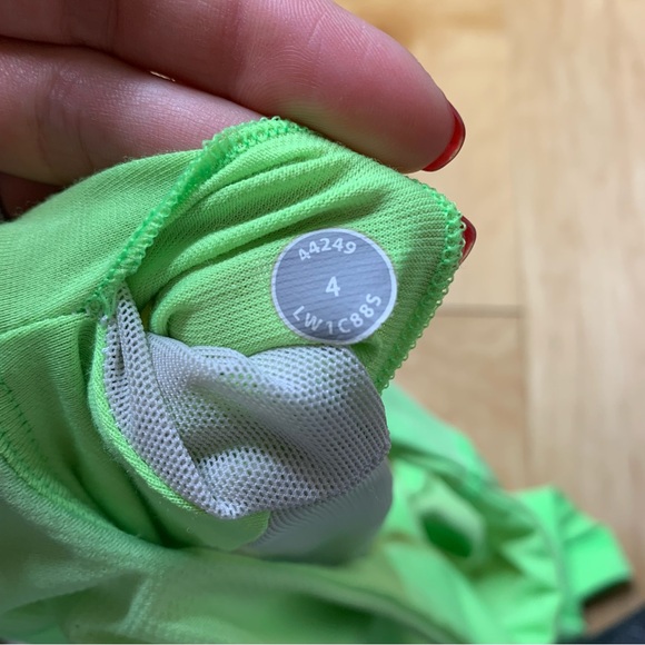 Lululemon Neon Green Swank Tank Top 4 - Picture 5 of 5